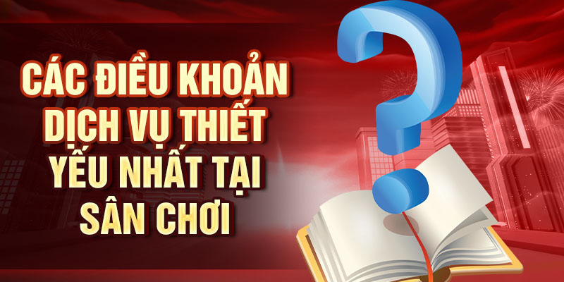 Các điều khoản dịch vụ thiết yếu nhất tại sân chơi
